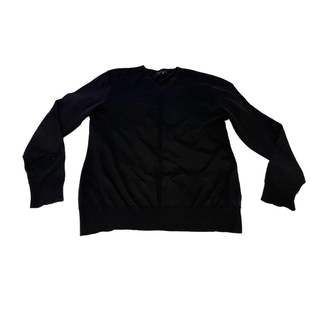 Theory Sweater V-neck Mens Medium Silk Cashmere